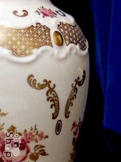 POMPÖSE Deckel AMPHORE  Porzellan Vase WALLENDORF Blumenvase