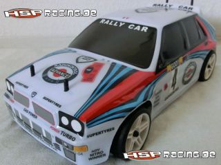 HSP RC OnRoad Historic Rally Car in Lancia Delta RTR