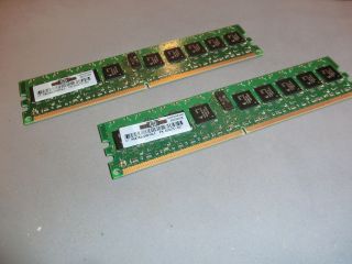 1GB 1Rx4 PC2 5300P 555 12 H0 Original HP Arbeitsspeicher / RAM, 2J