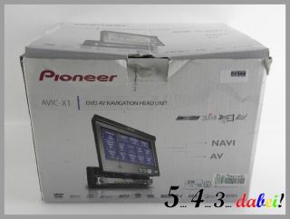 Pioneer AVIC X1 Navi DVD  TFT Multimedia Navigationssystem