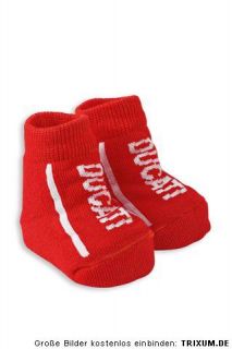DUCATI Company Baby Söckchen Socken Socks ROT NEU 