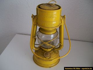 Alte original Feuerhand 276 Petroleumlampe Sturmkappe Sturmlaterne
