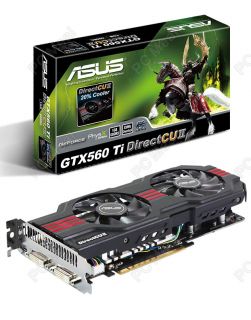 ASUS GeForce GTX560 Ti 1GB OC Gaming Video Card DCII nVIDIA Graphics