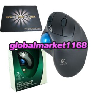 Logitech Wireless Ergonomic Trackball M570 Gaming Mouse for PC & MAC