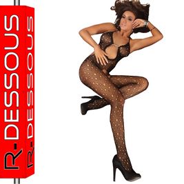 sexy Netz Bodystocking Catsuit Body overt Dessous #558#
