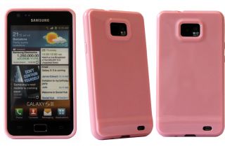 GILSEY Gel Cover Hülle Tasche Case für Samsung Galaxy S2 i9100 Rosa