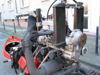 ROTAX 582 MOTOR E GETRIEBE DOPPEL KÜHLER  NICE ENGINE WITH E GEARBOX
