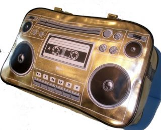 Big Boombox Hippie DJ RADIO Tasche Vintage HIP HOP Bag