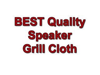 Quality Pure White SPEAKER GRILL CLOTH Stereo Grille Fabric # A 572