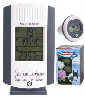 Velda Funk Teichthermometer LCD display Digital Thermometer