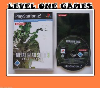 Metal Gear Solid 3 Snake Eater (PS2) *582 4012927026113