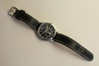 Armbanduhr TERMEZ Einsatzgeschwader Automatik Uhr Datum Lederband