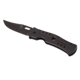 Buck Tactical Saber steel Titanium Camping Folding Lock Clip Knife