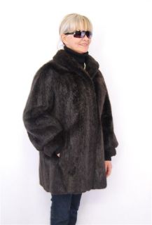 F593 Nutria Jacke Pelz Pelzjacke nutria fur jacket bæverrotte pels
