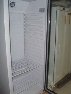 Gastro Kühlschrank mit Glastür 350 Liter 600 x 595 x 1850 mm