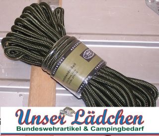 Commando Seil Outdoorseil Nylonseil Allzweckseil 9mm x 15m oliv