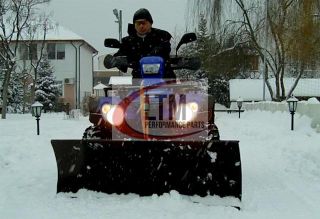 Schneeschild Quad ATV UTV 140 cm Schneepflug, Seitenschieber