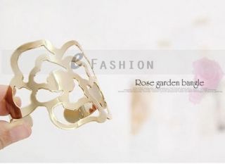 Armband Gravur Blume Style Damen Armschmuck Lady bracelet NEU 104 0027