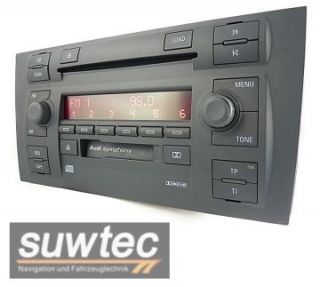 CD Radio Kassette Tuner SYMPHONY II AUDI A6 Doppeldin 6 Cd Wechsler