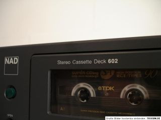 NAD Stereo Cassette Deck 602 Kassettendeck