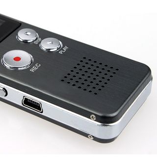 Stahl 4GB Digital Voice Recorder 650Hr Diktiergerät  Player Akku