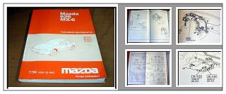 Mazda 626 MX 6 Schaltpläne Elektrik Stromlaufpläne 1994