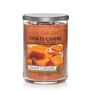 YANKEE CANDLE Creamy Caramel Zweidochtkerze groß