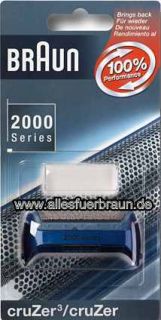 Braun Scherfolie Scherblatt cruzer4 Z40 Z50 Z60 CruZer