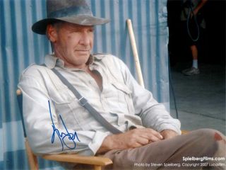 Harrison Ford Autogramm   Indiana Jones #6