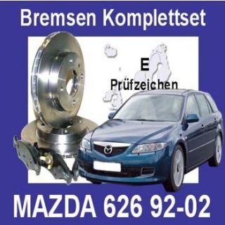 Bremsscheiben Bremsen + Beläge Mazda 626 GW GE GF Vorn