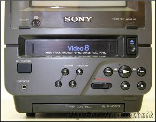 Sony EV DT1 Video8 / TV Trinitron Kombigerät TOP RAR