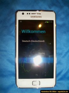 Samsung Galaxy S2 II I9100 Ceramic White Smartphone wie NEU ohne SIM