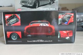 KYOSHO FERRARI 250 GTO * 1962* LE MANS No. 22 * 118 *** OVP