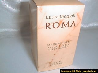 LAURA BIAGIOTTI * ROMA* EdT natural spray NEU OVP  Cooler Classic
