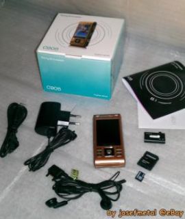 Sony Ericsson C905 Kupfergold (Ohne Simlock) 8.1 Cyber Shot + 8GB
