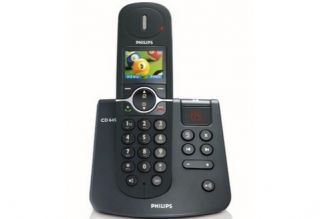Philips CD645 Schnurloses Telefon 8712581309237