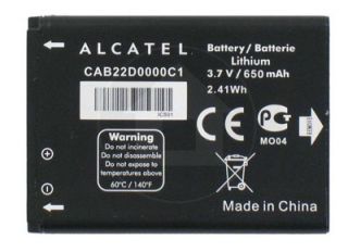 Alcatel Akku CAB22D0000C1 für One Touch 665 OT665 OT665X Neu