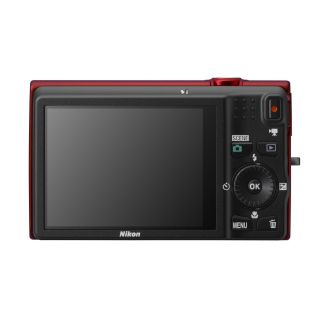 Nikon Coolpix S6200 Digitalkamera 16 MP rot 0018208923366