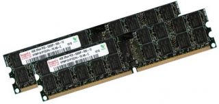 2x 4GB  8GB DDR2 RAM ECC REG 667 Mhz HYMP151P72CP4 Y5 Registered