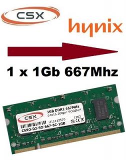 CSX Hynix 1Gb SoDimm DDR2 667 Mhz Notebook Speicher Ram Pc 5300 Laptop