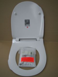 Pressalit Modern Art WC Sitz Autoclose 672 Weiß Laser