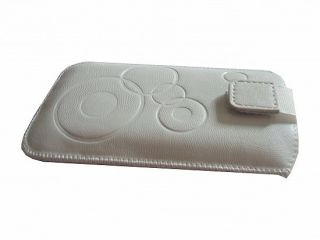 Diese Handy Tasche ist Kunstleder und schützt Ihr Handy optimal.