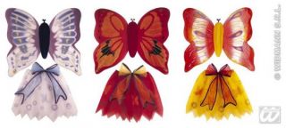 Kostüm Schmetterling Fasching Kinder Mädchen Flügel Rock Karneval