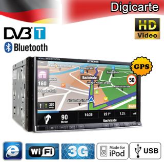 TD695GD 6,95 DVD Player Doppel 2 DIN Autoradio HD GPS 3G WIFI DVB T