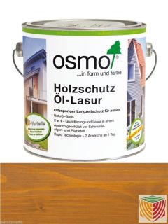 OSMO Holzschutz Öl  Lasur 706 Eiche seidenmatt 2,5L