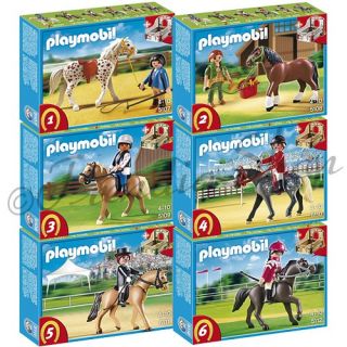 Playmobil® 5107 5112 / 6 tlg.Sammel Pferderassen TOPSET