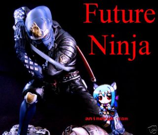 Cyber Ninja Mirai w/Base 1/5 Vinyl Figure Model Kit 11