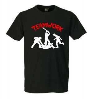 Teamwork T Shirt MMA, ACAB, Hools, Ultras, Fight Club