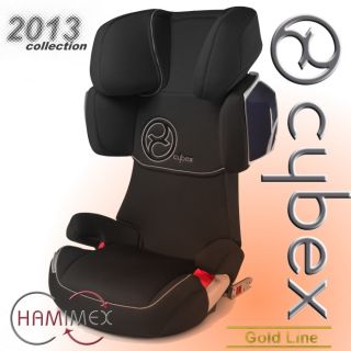 Kindersitz Cybex Solution X2 Fix classic black 2013 gold line