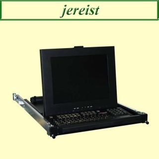 CIS Rack Console 1U KVM Tray TFT + Tastatur + Maus